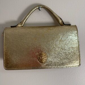 Aldo Elegant Gold Handbag
